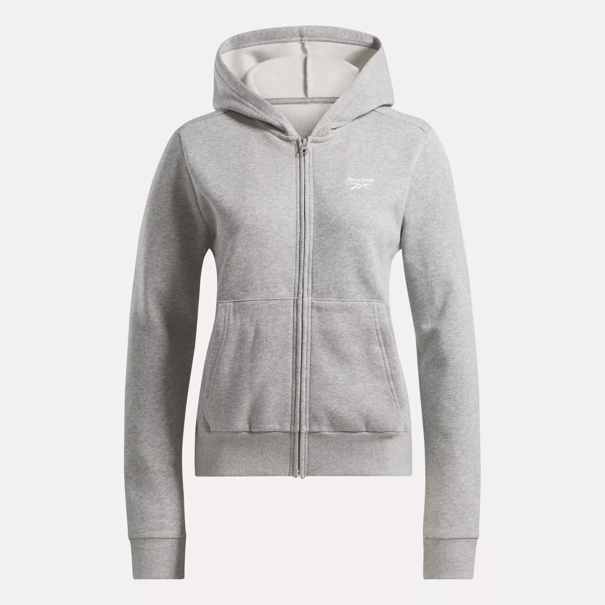 Women's Reebok Identity Small Logo Fleece Full-Zip Sweatshirt